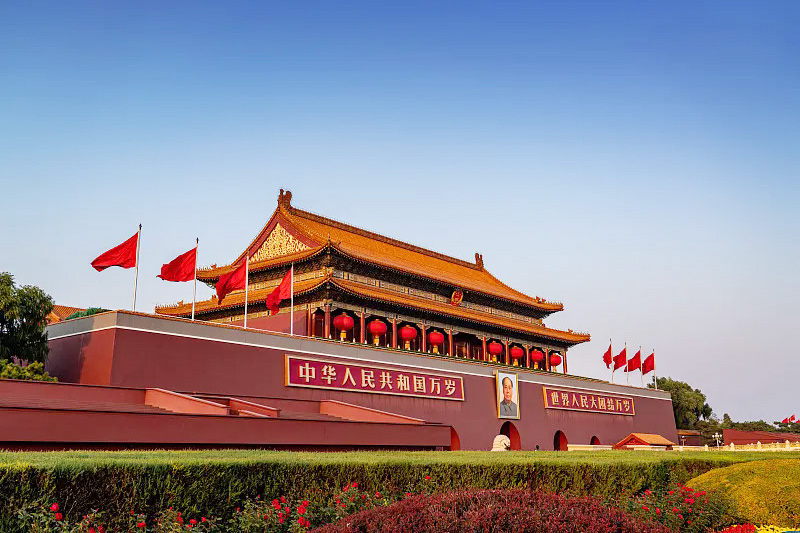 Forbidden City imperial palace courtyard, Beijing