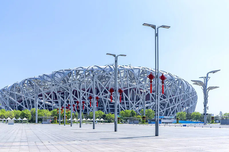Beijing Olympic Park Bird's Nest stadium