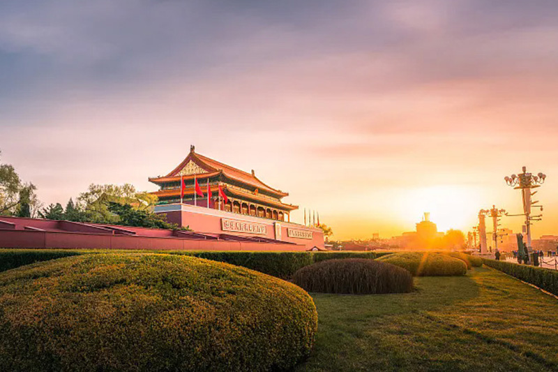 Forbidden City imperial palace courtyard, Beijing