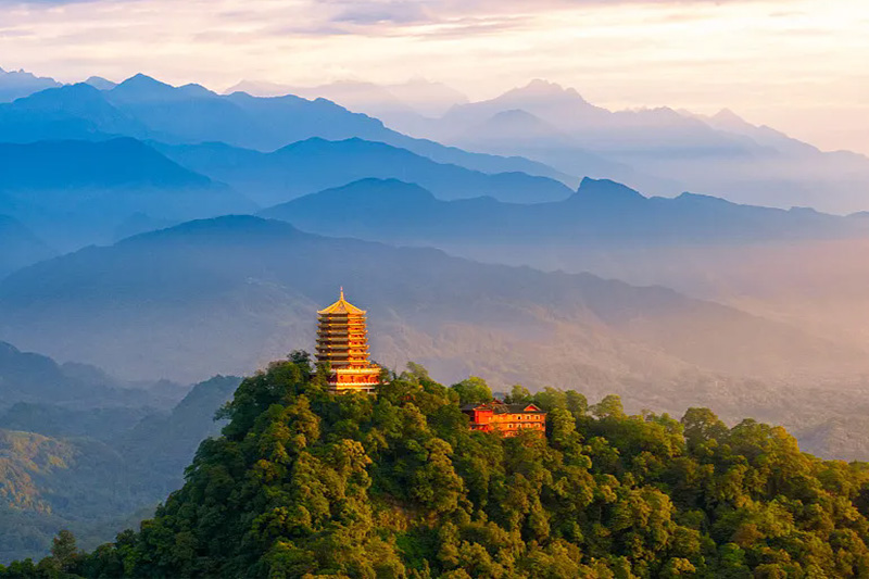 Dujiangyan irrigation system and Mount Qingcheng, Sichuan