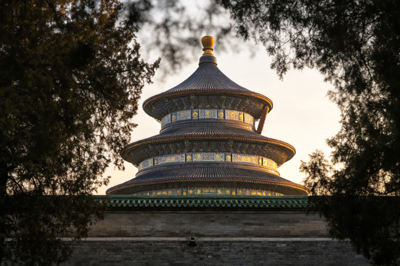 Forbidden City imperial palace courtyard, Beijing